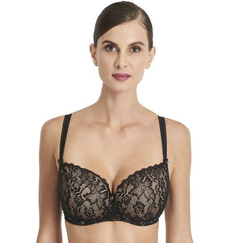 Aubade Rosessence Comfort Half Cup Bra - Noir
