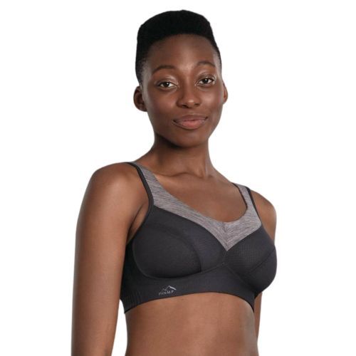 Anita Active PanAlp Wool Sports Bra - Anthracite/Melange