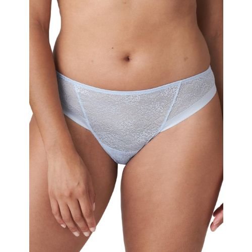 Prima Donna Twist Lumino Thong - Pale Blue