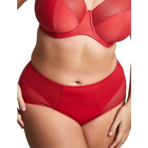 Sculptresse by Panache Bliss Deep Brief - Salsa Red