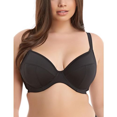 Elomi Essentials Plunge Bikini Top - Black