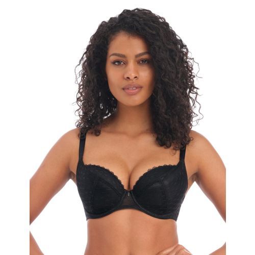 Freya Signature Padded Plunge Bra - Black