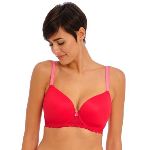 Freya Offbeat Moulded Bra - Chilli Red