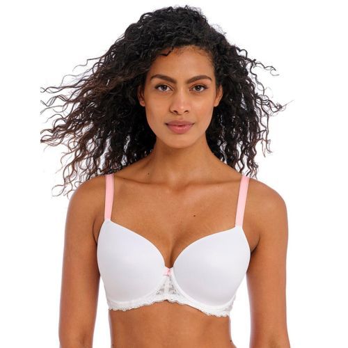 Freya Offbeat Moulded Bra - White