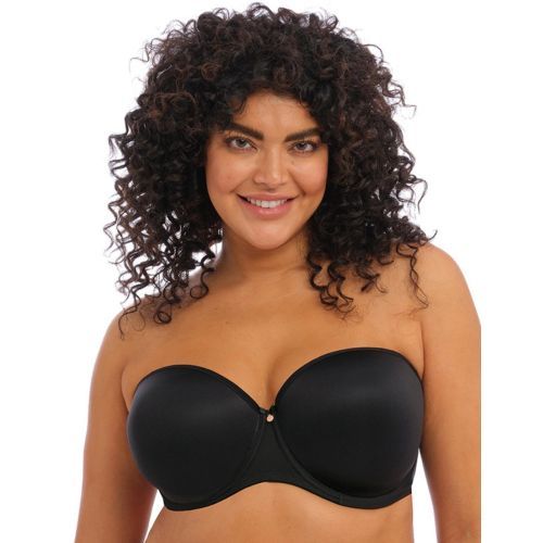 Elomi Smooth Moulded Strapless Bra - Black