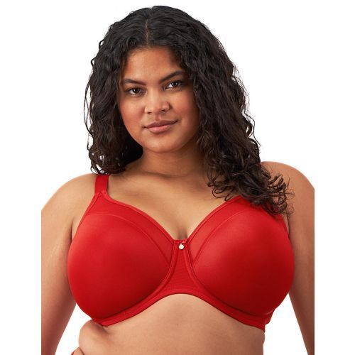 Elomi Smooth Moulded Bra - Haute Red