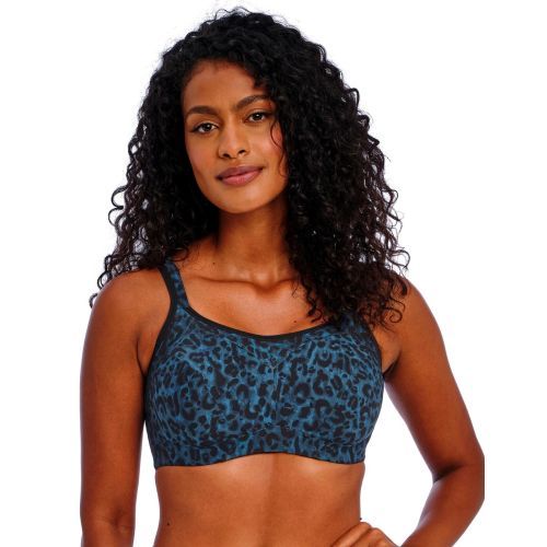 Freya Active High Octane Sports Bra - Midnight Leopard
