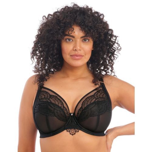 Elomi Priya Plunge Bra - Black