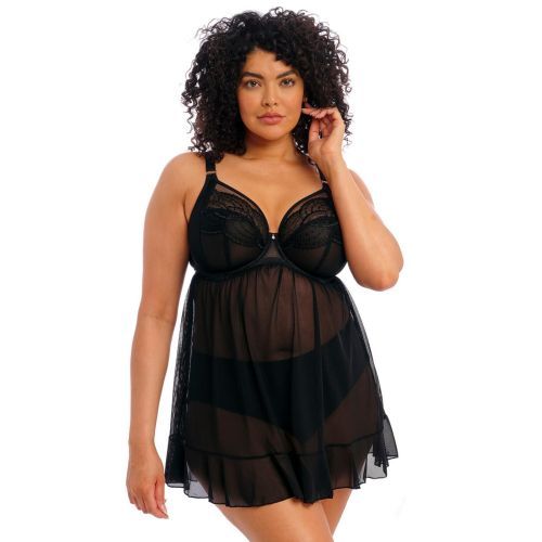 Elomi Priya Babydoll - Black
