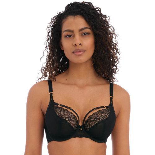 Freya Temptress Plunge Bra - Black