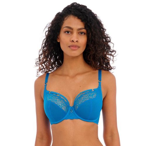 Freya Temptress Plunge Bra - Med Blue