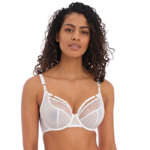 Freya Temptress Plunge Bra - White