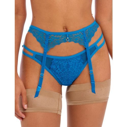 Freya Temptress Suspender Belt - Med Blue