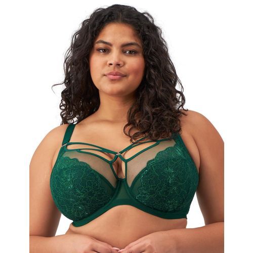 Elomi Brianna Underwired Plunge Bra - Rainforest