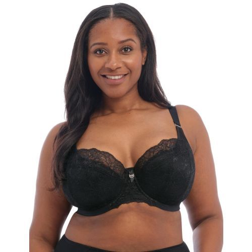 Elomi Brianna Padded Half Cup Bra - Black