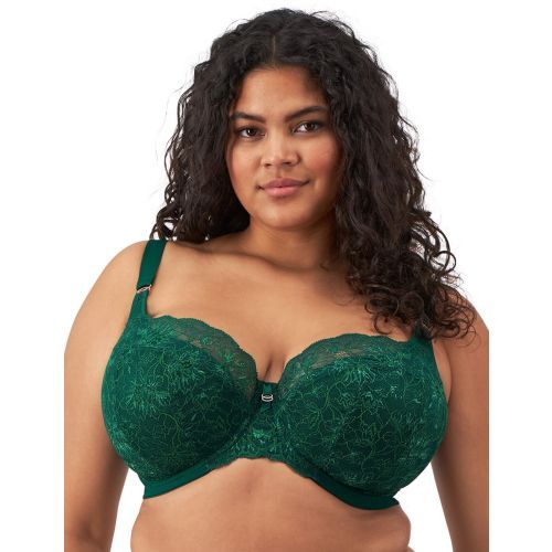 Elomi Brianna Padded Half Cup Bra - Rainforest