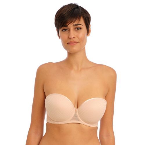 Freya Tailored Padded Strapless Bra - Natural Beige