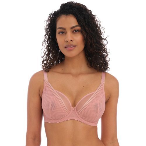 Freya Tailored High Apex Plunge Bra - Ash Rose
