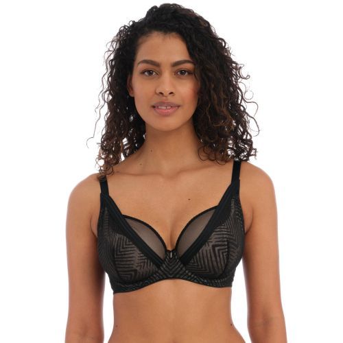 Freya Tailored High Apex Plunge Bra - Black