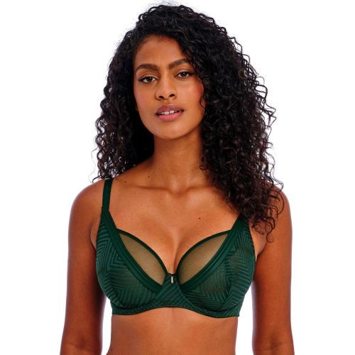 Freya Tailored High Apex Plunge Bra - Deep Emerald