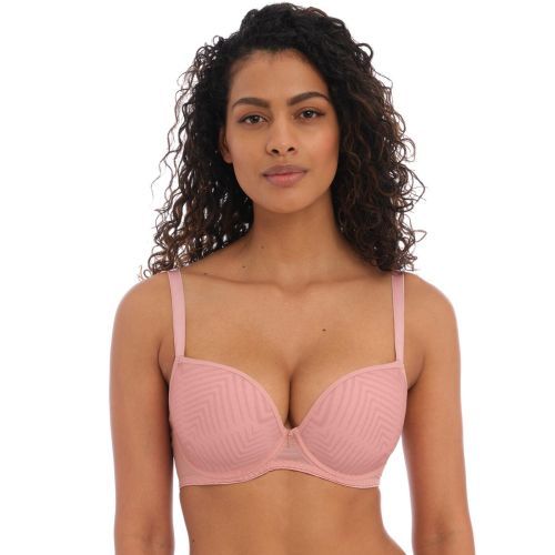 Freya Tailored Plunge T Shirt Bra - Ash Rose