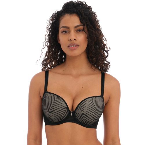 Freya Tailored Plunge T Shirt Bra - Black
