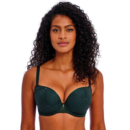 Freya Tailored Plunge T Shirt Bra - Deep Emerald
