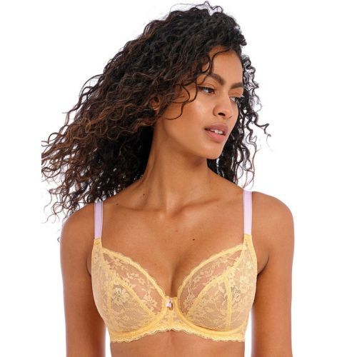 Freya Offbeat Plunge Bra - Lemon Fizz