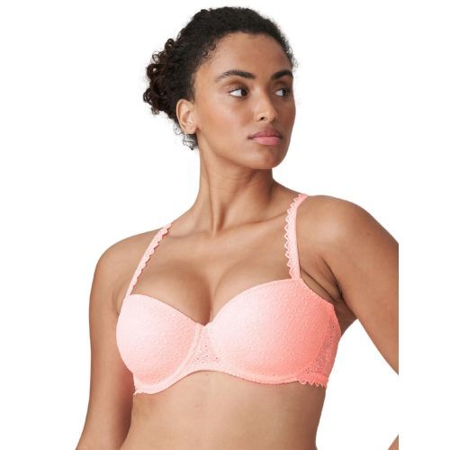 Prima Donna Twist Sunset Hotel Padded Balcony Bra - Pink Parfait