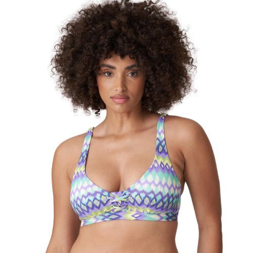 Prima Donna Swim Holiday Plunge Bikini Top - Mezcalita Blue