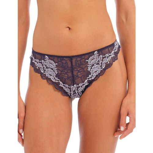 Wacoal Lace Perfection Tanga Brief - Evening Blue