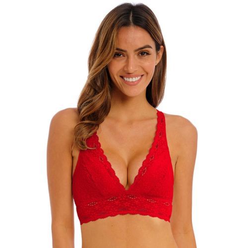 Wacoal Halo Lace Non Wired Soft Cup Bra - Barbados Cherry