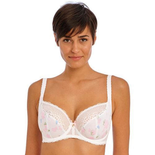 Freya Daydreaming Plunge Bra - Flora White
