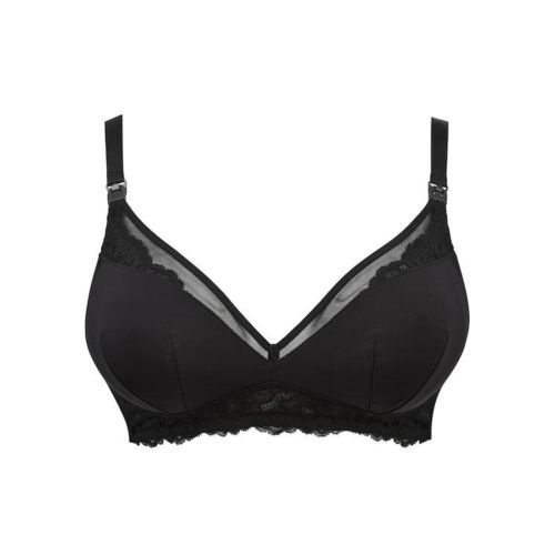 Figleaves Ella Nursing Bra - Black