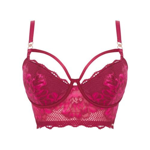 Figleaves Amore Balcony Bra - Wine