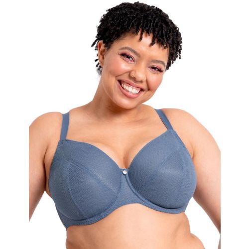 Curvy Kate Happy Boobs and Happy Bum Balcony Bra - Denim Blue