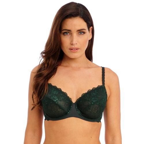 Wacoal Lace Perfection Underwired Bra - Botanical Green