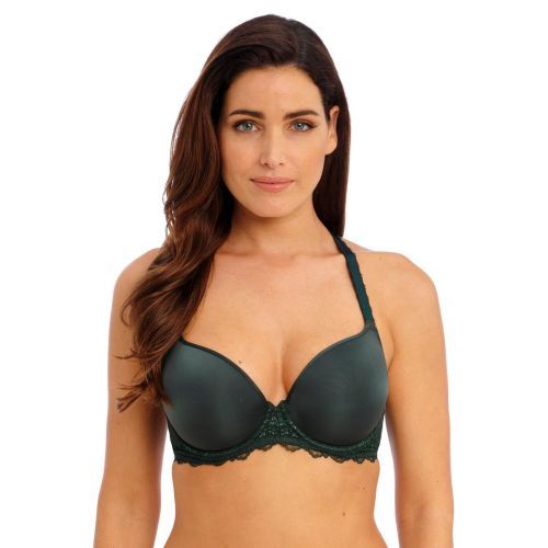 Wacoal Lace Perfection Underwired Contour Bra - Botanical Green