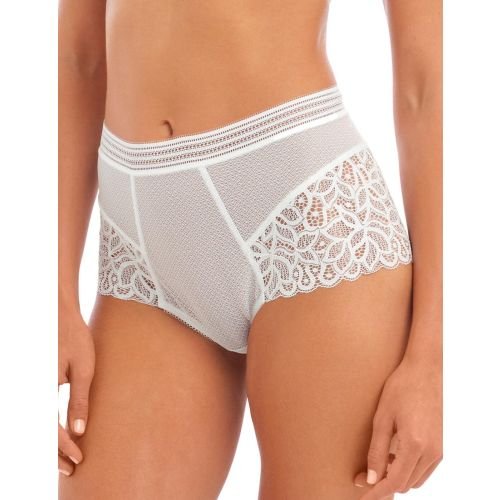 Wacoal Raffine High Waist Brief - White