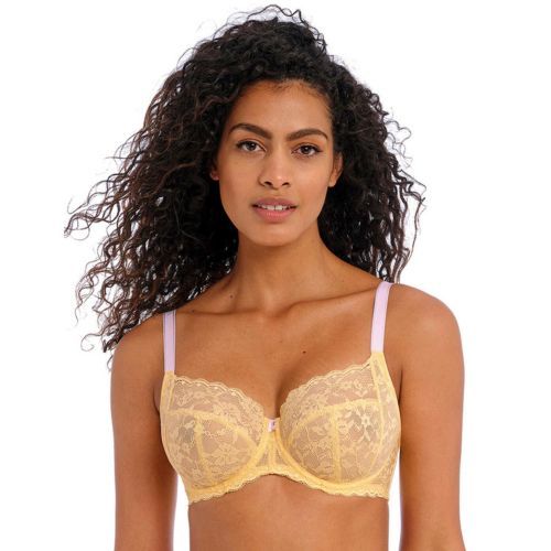 Freya Offbeat Side Support Bra - Lemon Fizz