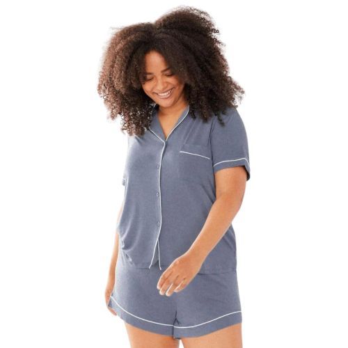 Chelsea Peers Short Pyjama Set - Slate