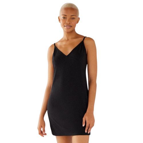 Chelsea Peers Cami Dress Chemise - Black
