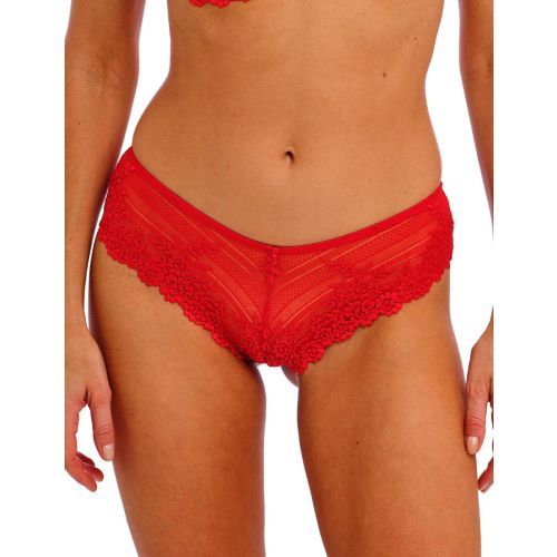 Wacoal Embrace Lace Tanga Brief - Equestrian Red