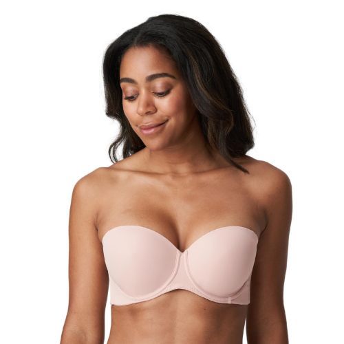 Prima Donna Figuras Strapless Padded Bra - Powder Rose