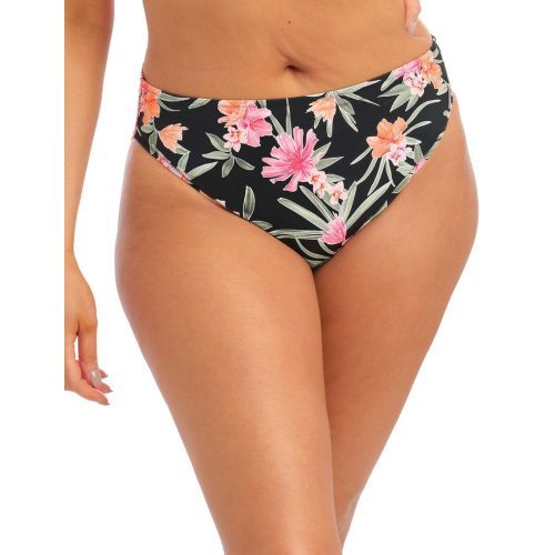 Elomi Dark Tropics Bikini Brief - Black