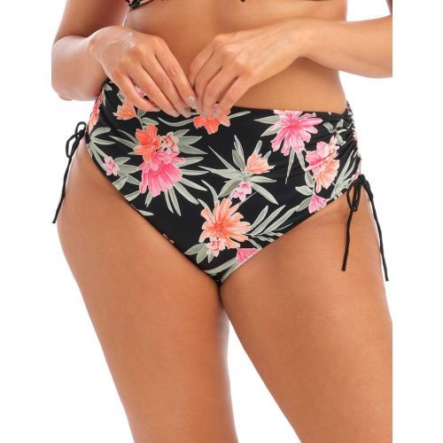 Elomi Dark Tropics Adjustable Bikini Brief - Black