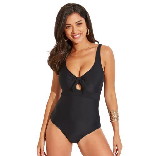 Pour Moi Control Swimsuit - Black