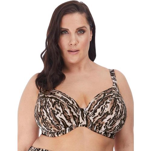 Elomi Fierce Full Cup Bikini Top - Black