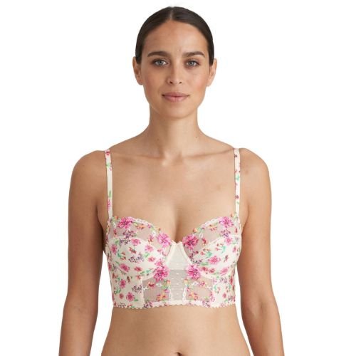 Marie Jo Chen Balcony Bra - Pearled Ivory
