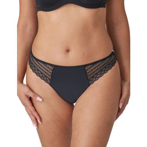Prima Donna Twist East End Thong - Charcoal